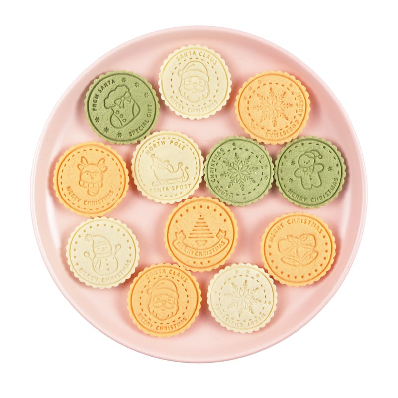 Emporte-pièces tampons de Noël pour biscuits en relief – photo 17