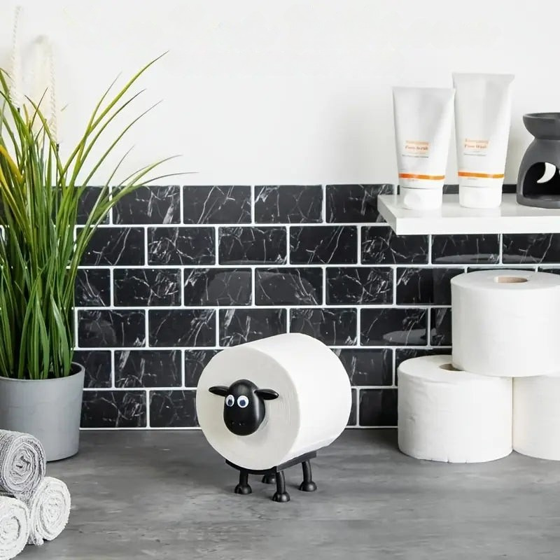 Porte-rouleaux de papier toilette mouton – photo 3