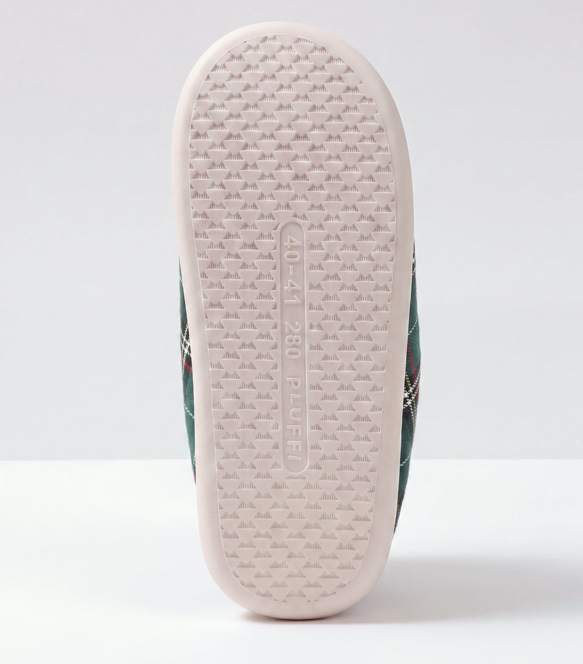Chaussons nuage doublés, à enfiler, unis ou écossais
