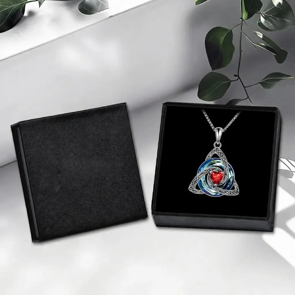 Collier nœud celtique avec pierre de naissance – photo 8