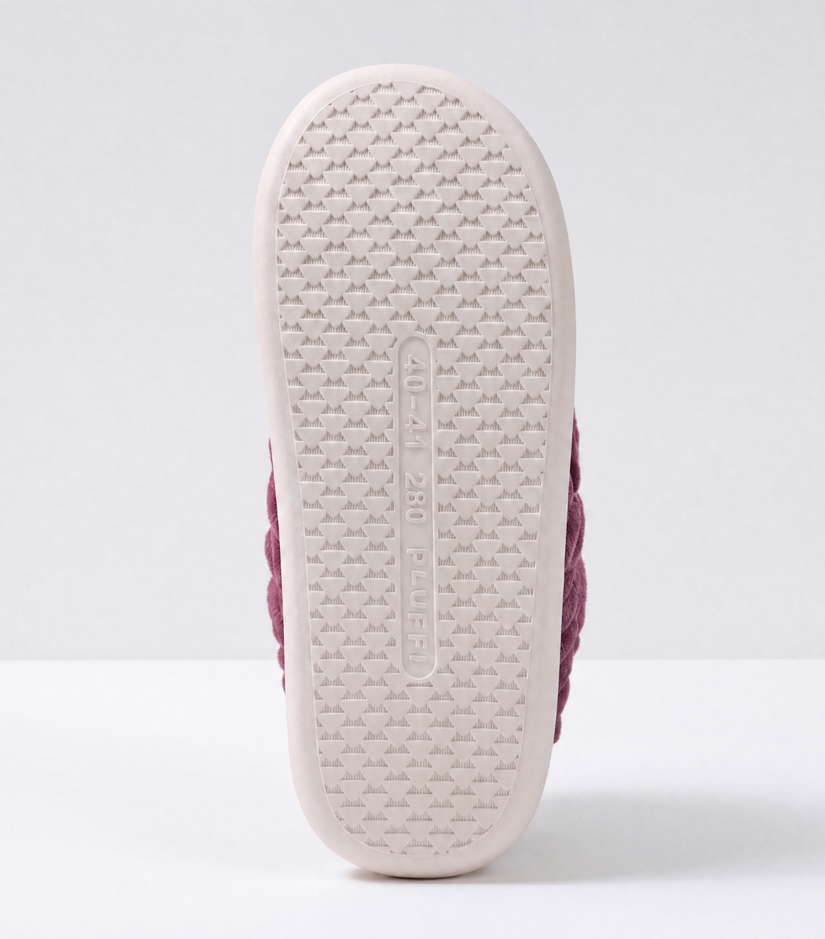Chaussons nuage doublés, à enfiler, unis ou écossais
