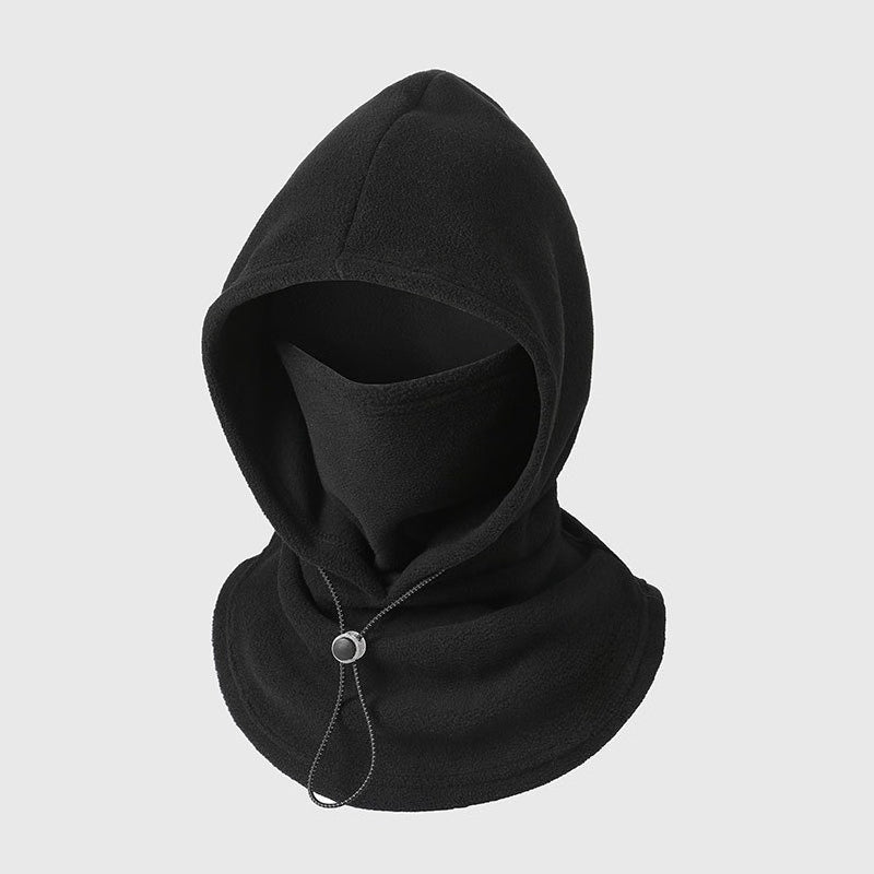 Cagoule polaire 3-en-1 doublée : tête, visage et cou