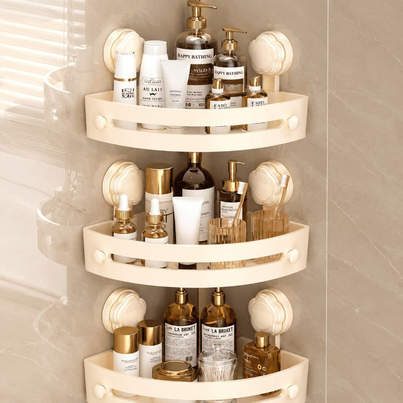 Étagère d'angle de douche à ventouses – photo 9