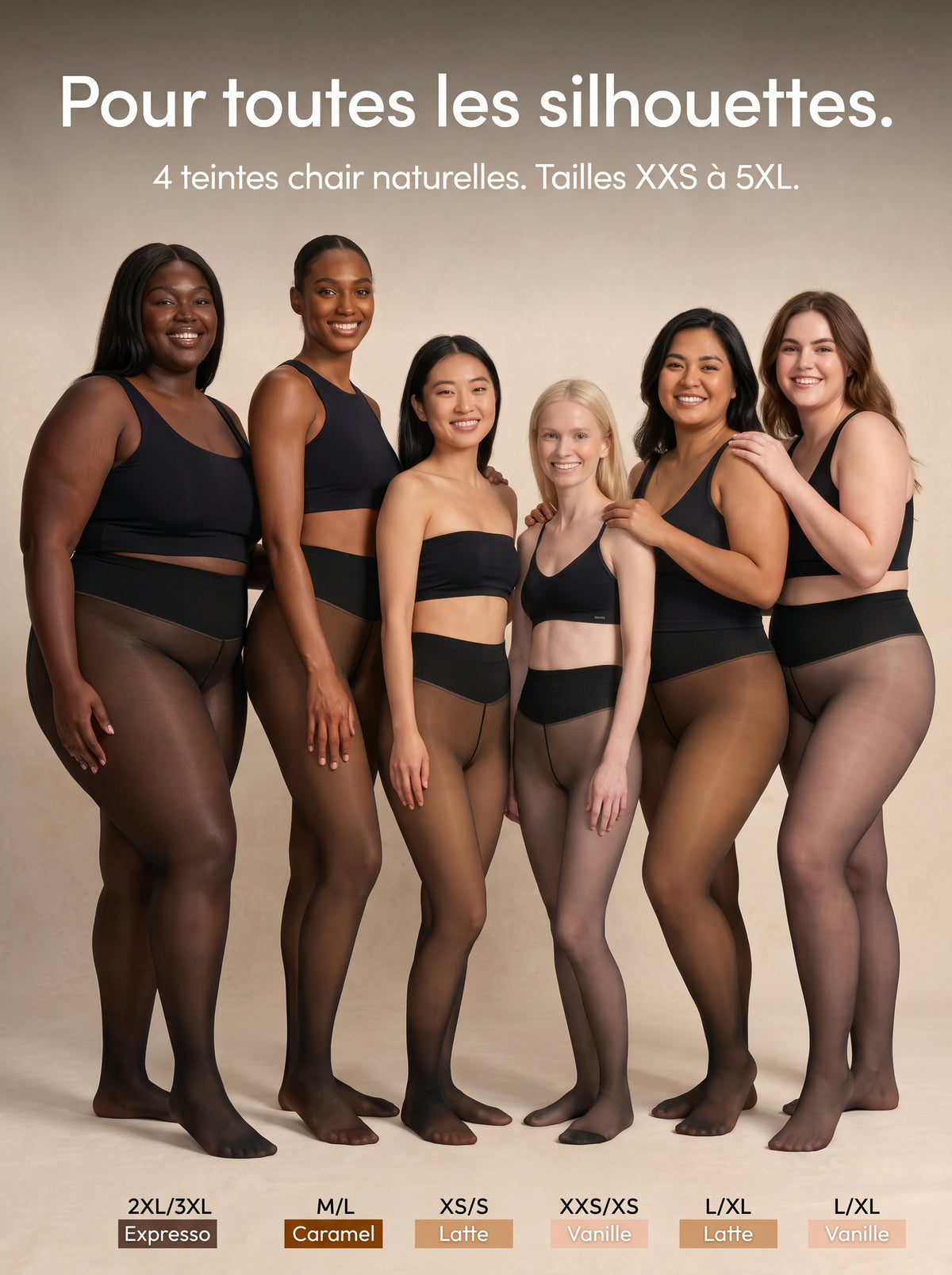 Collants doublés polaire – Pour toutes les silhouettes