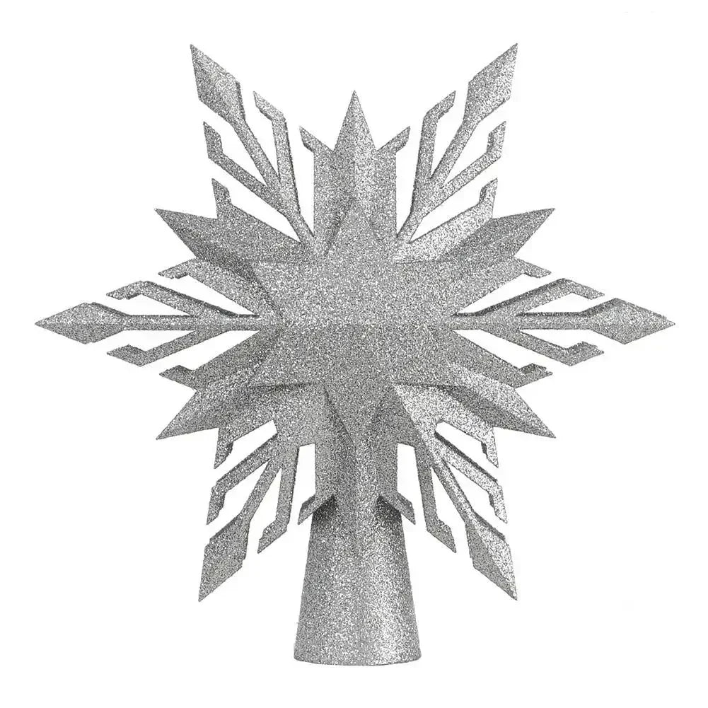 Étoile de sapin LED avec projection de flocons qui tourne – photo 7