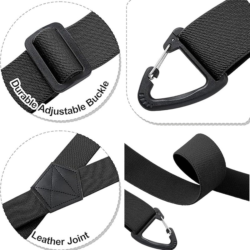 Bretelles à mousquetons pour passants de ceinture – photo 2