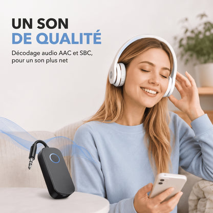 Émetteur-récepteur Bluetooth 5.4 2-en-1 – De qualité