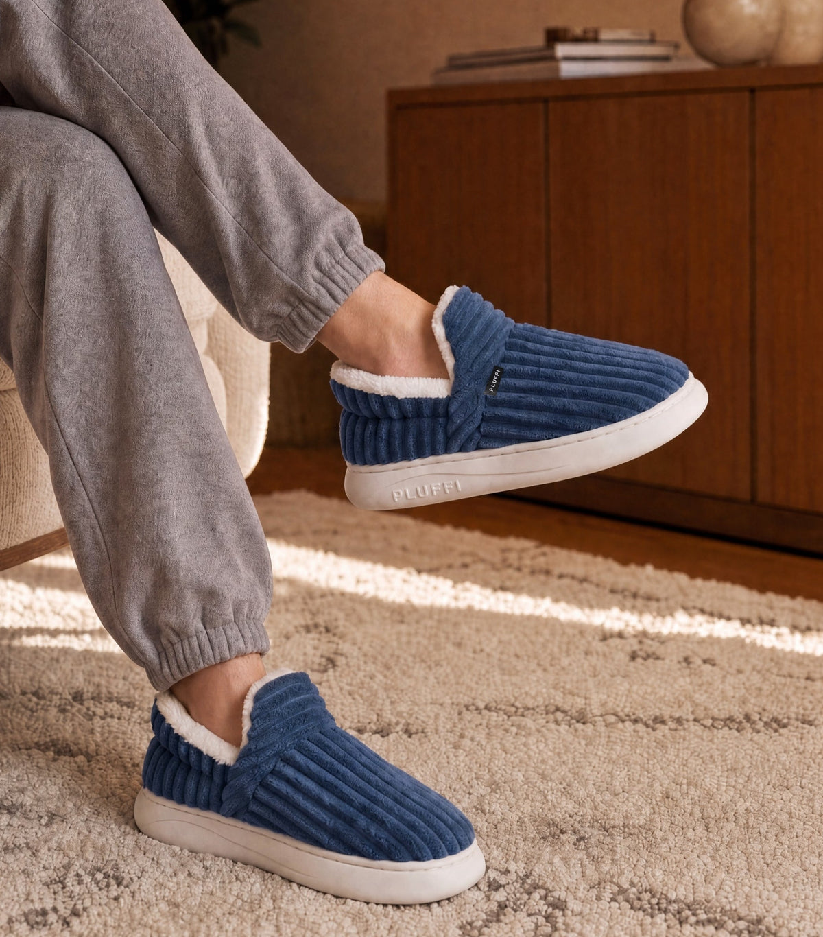 Chaussons nuage doublés – photo 9
