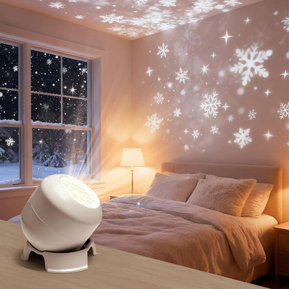 Veilleuse projecteur rotative – Océan, Coupe du monde, Flocons, Noël