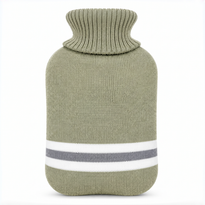 Bouillotte 1 L avec housse tricotée à rayures – photo 10