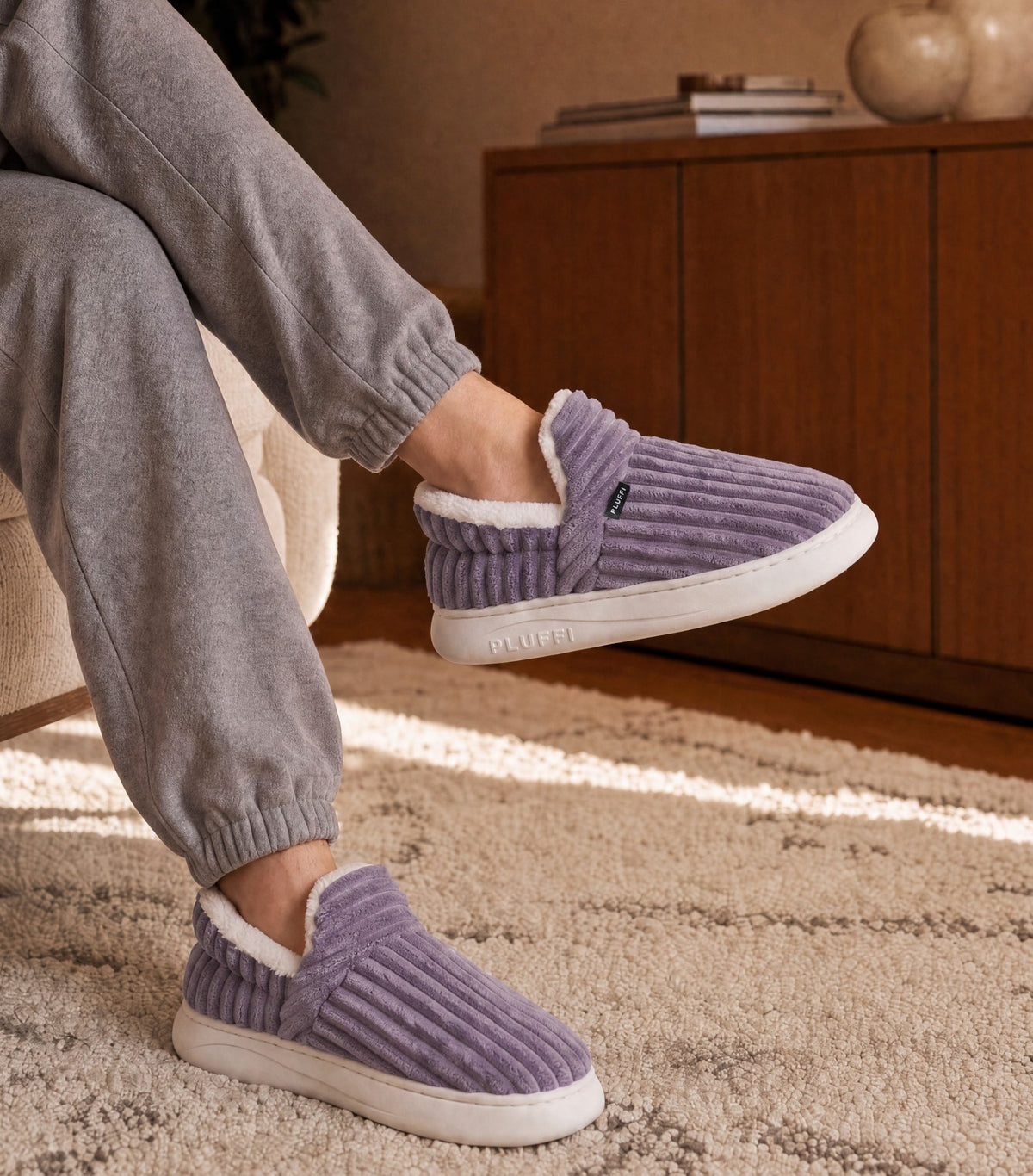 Chaussons nuage doublés – photo 27