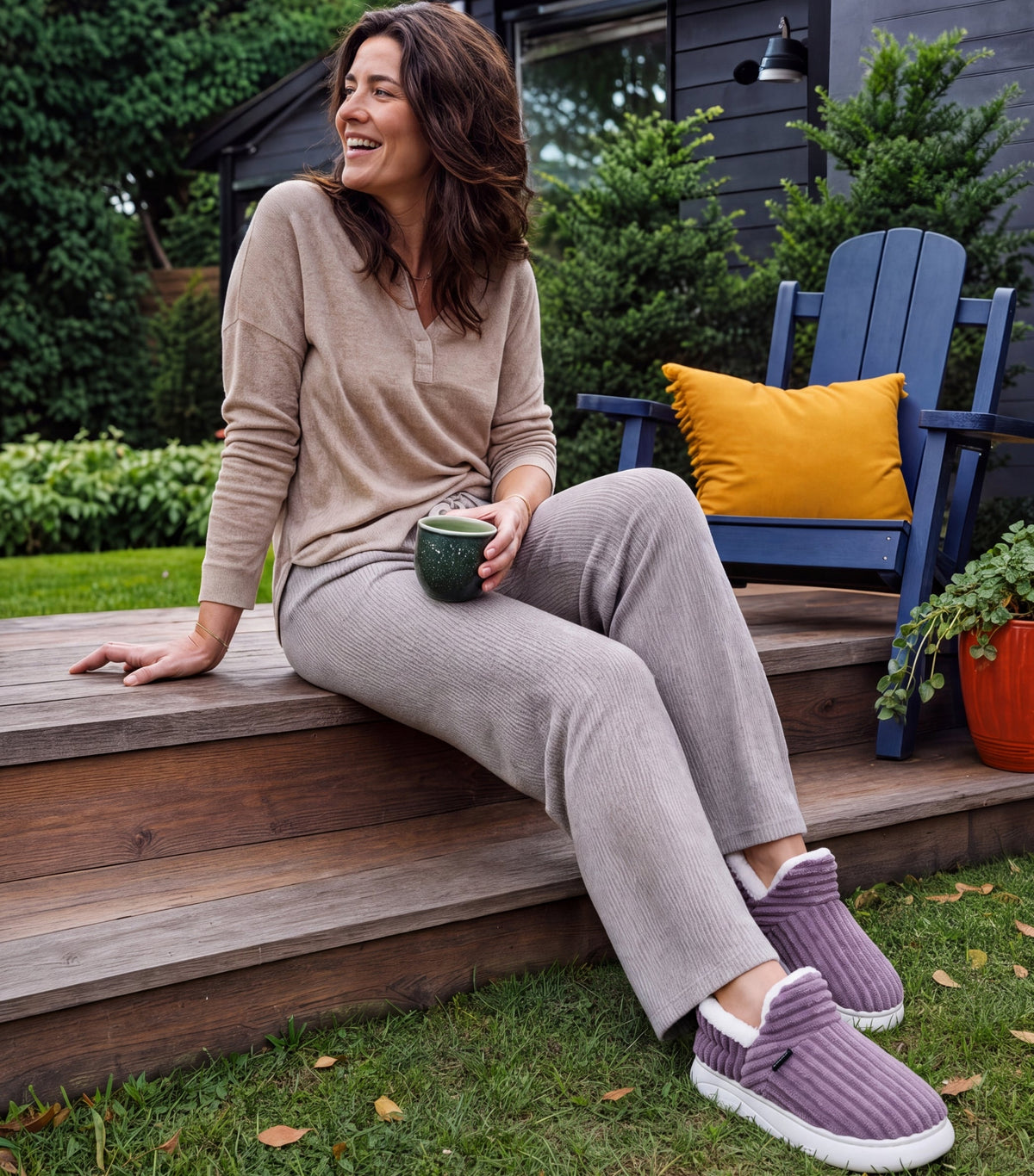 Chaussons nuage doublés – photo 28