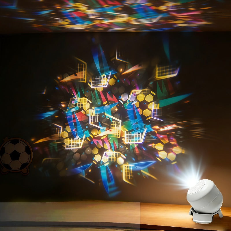 Veilleuse projecteur rotative – Océan, Coupe du monde, Flocons, Noël