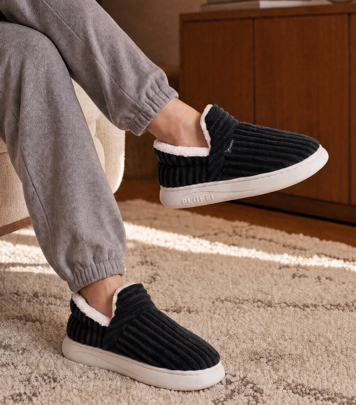 Chaussons nuage doublés – photo 39