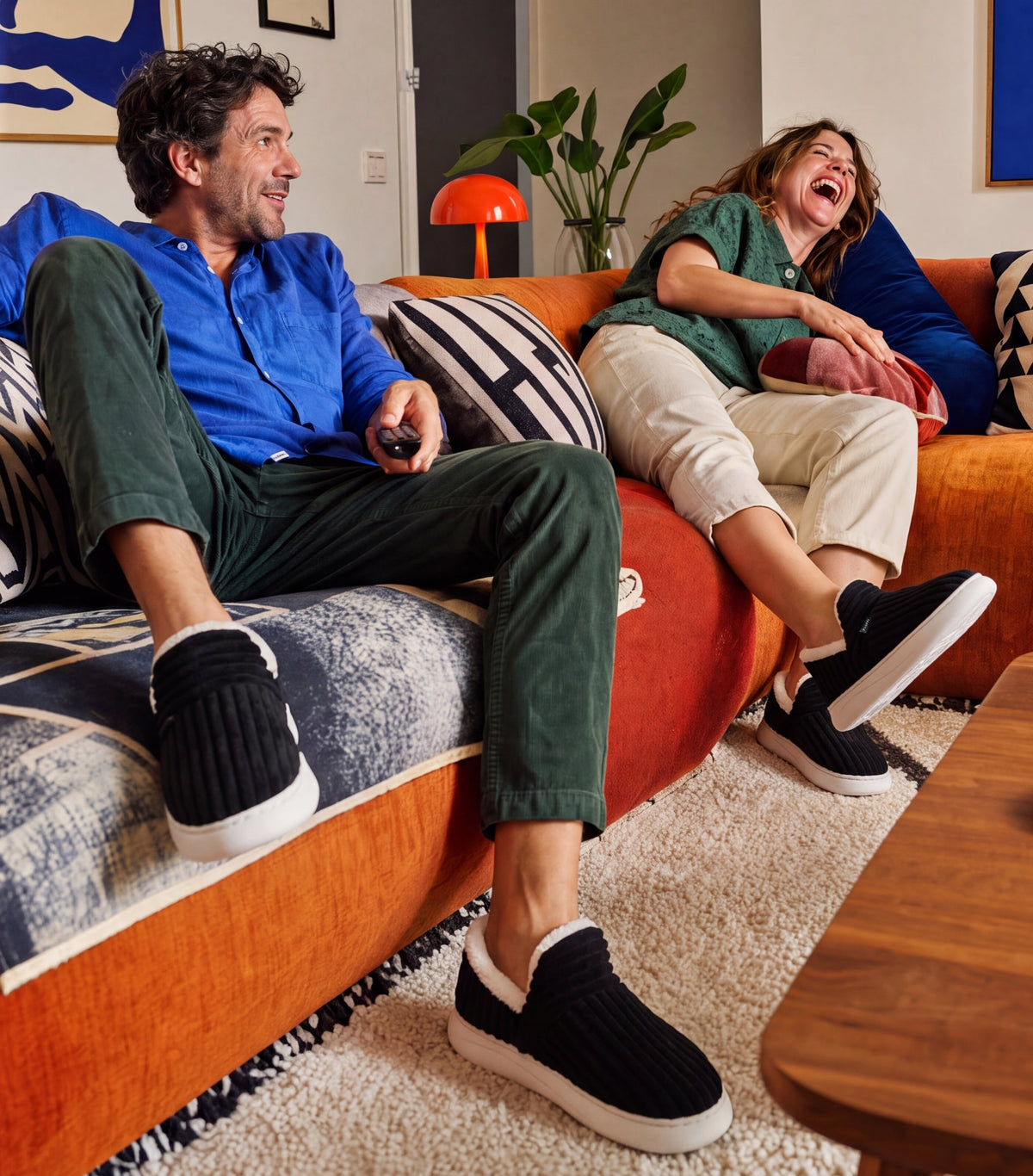 Chaussons nuage doublés – photo 40