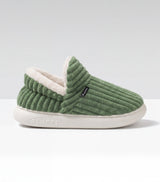 Chaussons nuage doublés, à enfiler, unis ou écossais