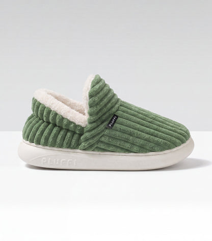 Chaussons nuage doublés, à enfiler, unis ou écossais