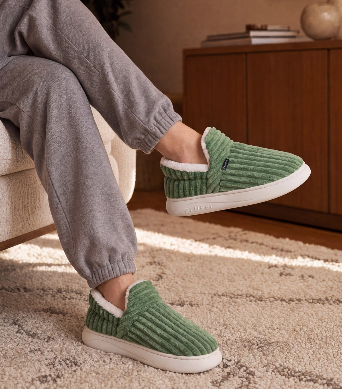 Chaussons nuage doublés – photo 3