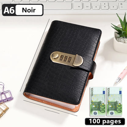 Carnet d'épargne A6 avec cadenas à code – photo 9