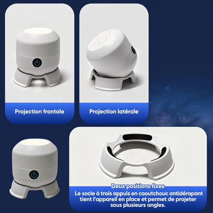 Veilleuse projecteur rotative – Océan, Coupe du monde, Flocons, Noël