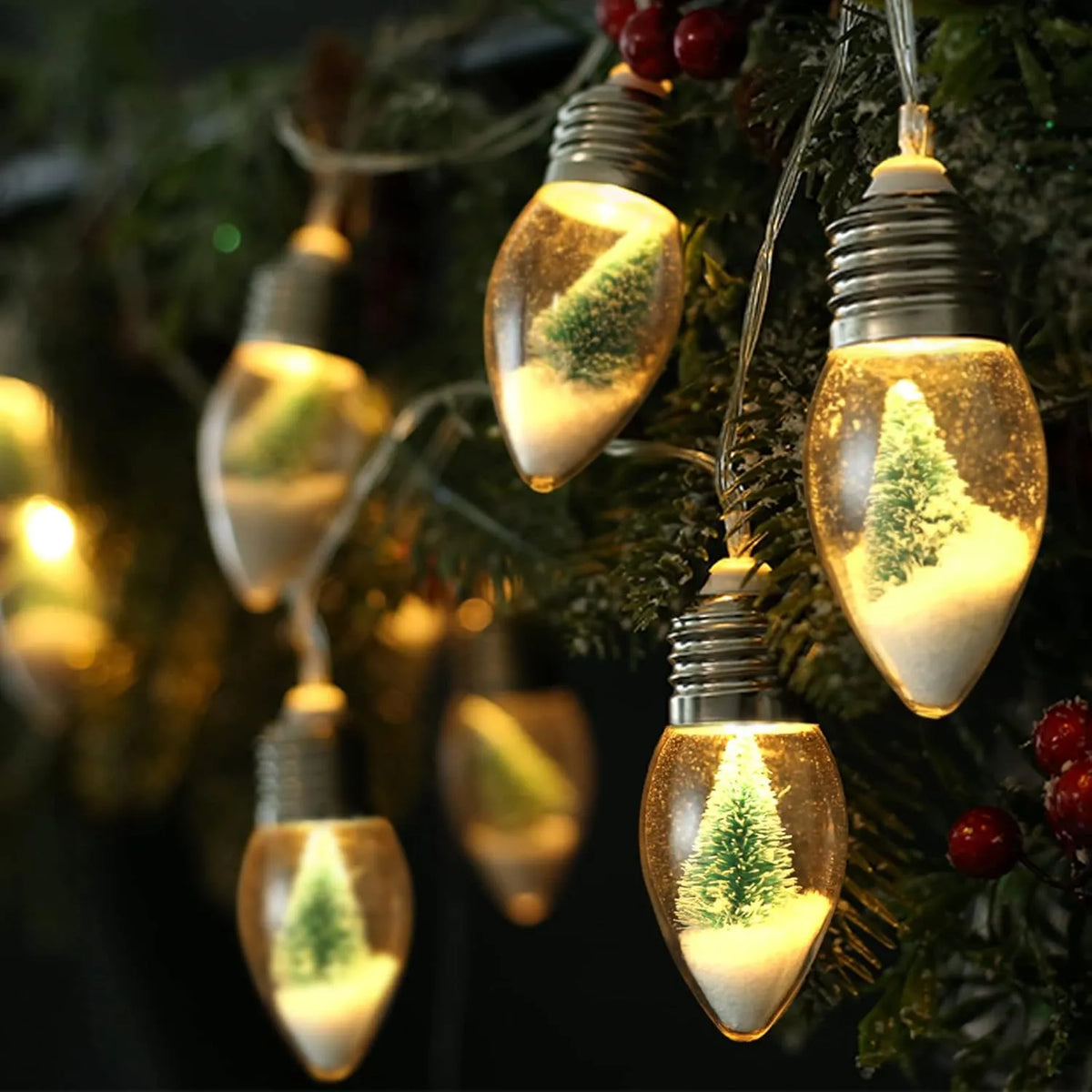 Guirlande lumineuse de Noël à piles – photo 11