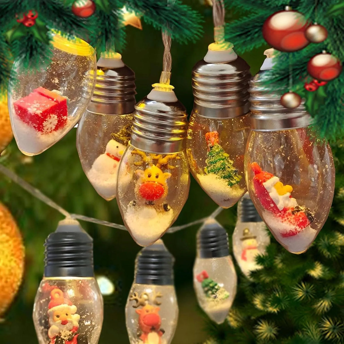 Guirlande lumineuse de Noël à piles – photo 2