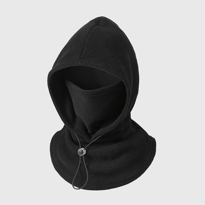 Cagoule polaire 3-en-1 doublée : tête, visage et cou