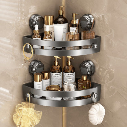 Étagère d'angle de douche à ventouses – photo 7