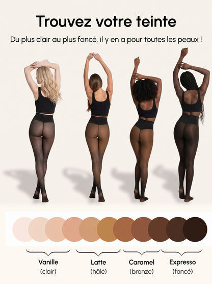 Collants doublés polaire – Trouvez votre teinte