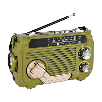 Radio solaire rétro AM/FM/SW à manivelle – photo 2