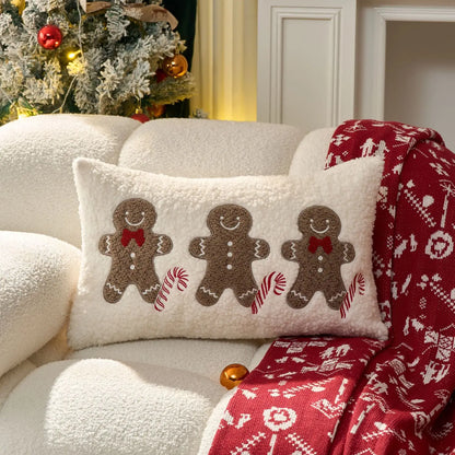 Housse de coussin de Noël brodée – photo 8