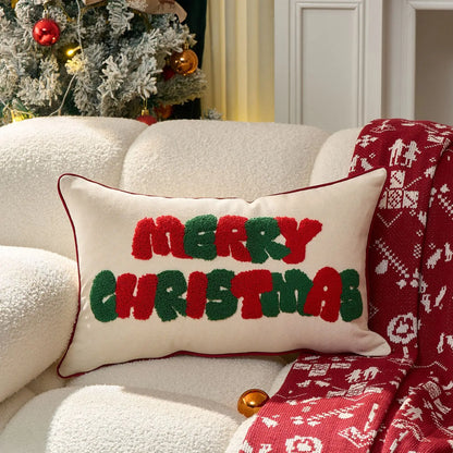 Housse de coussin de Noël brodée – photo 6