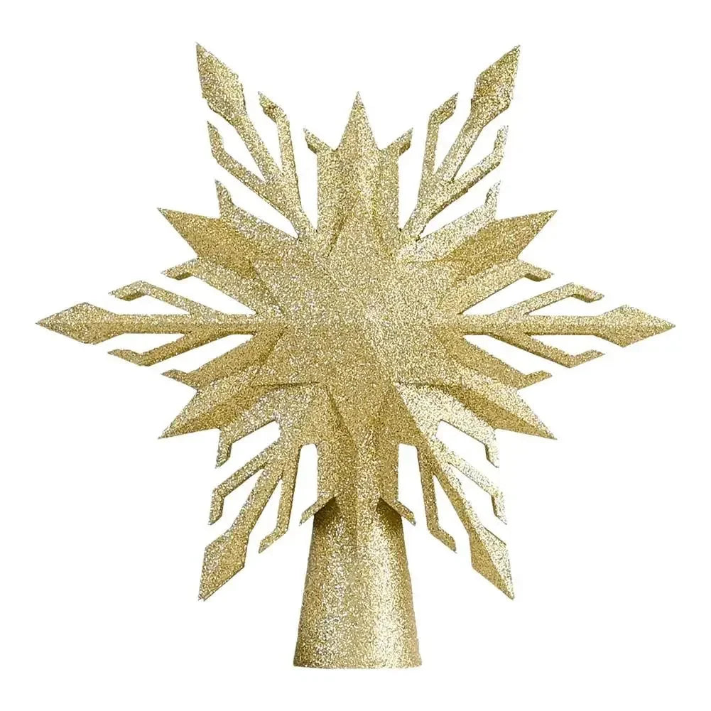 Étoile de sapin LED avec projection de flocons qui tourne – photo 8