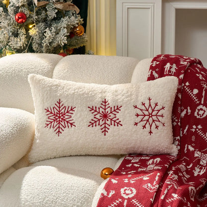 Housse de coussin de Noël brodée – photo 7