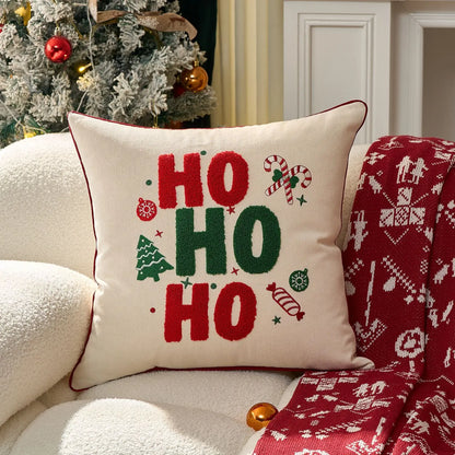 Housse de coussin de Noël brodée – photo 9