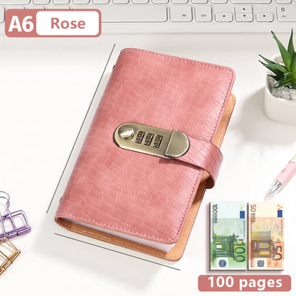 Carnet d'épargne A6 avec cadenas à code – photo 11
