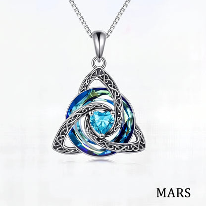 Collier nœud celtique avec pierre de naissance – photo 14