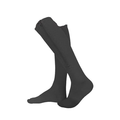 Chaussettes de compression à fermeture éclair, enfilage facile