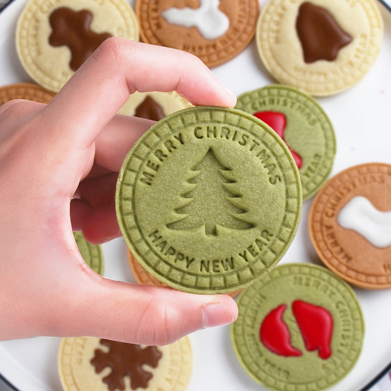 Emporte-pièces tampons de Noël pour biscuits en relief – photo 8