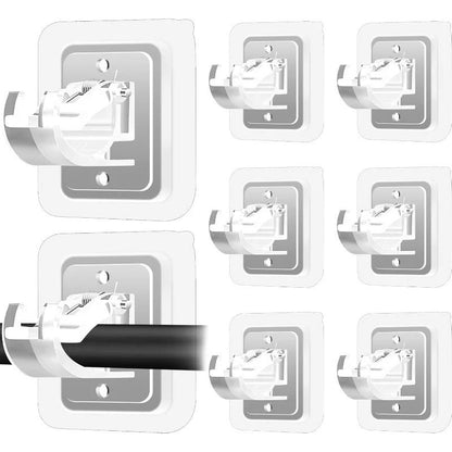 Supports de tringle à rideau réglables, sans perçage ni clou