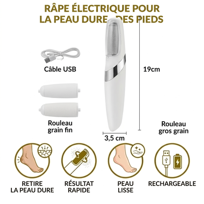 Râpe électrique sans fil pour pieds – Râpe électrique pour la peau dure des pieds (8)