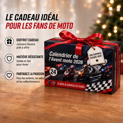 Calendrier de l’Avent moto : 24 surprises de course à collectionner – Le cadeau idéal