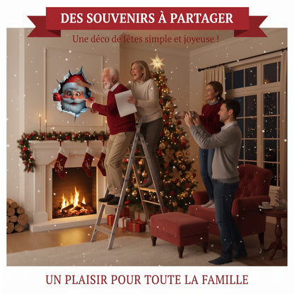Stickers muraux de Noël effet 3D – Des souvenirs à partager
